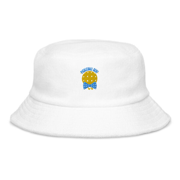 PICKLEBALL GENT UNSTRUCTURED TERRY CLOTH BUCKET HAT