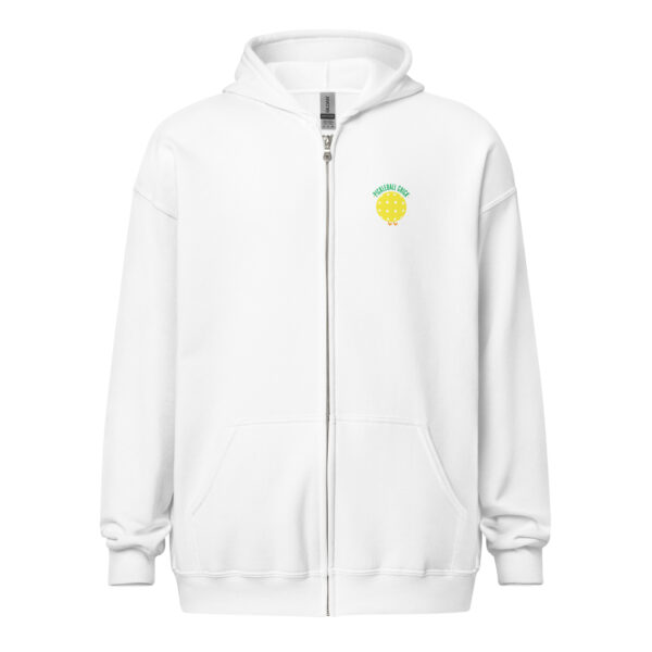 PICKLEBALL CHICK UNISEX HEAVY BLEND ZIP HOODIE - Image 3